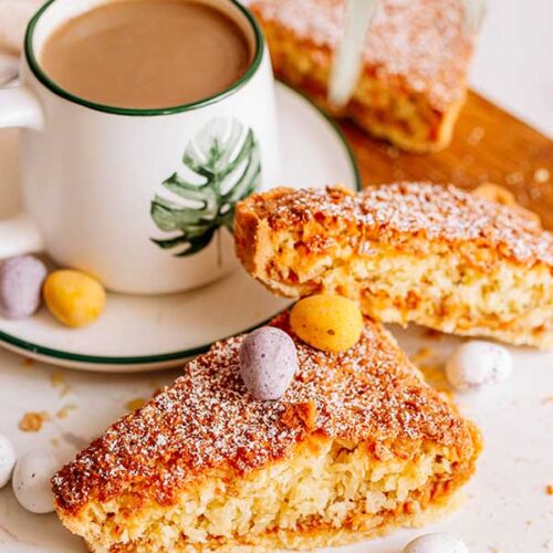 krucha tarta kokosowo-kajmakowa