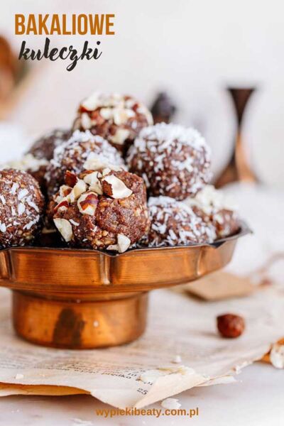 nutty balls from cookies and nuts