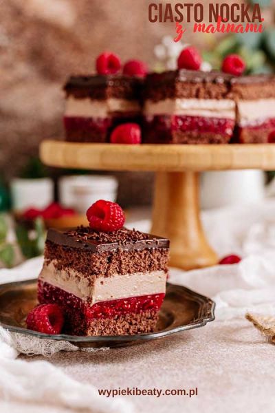 raspberry night cake