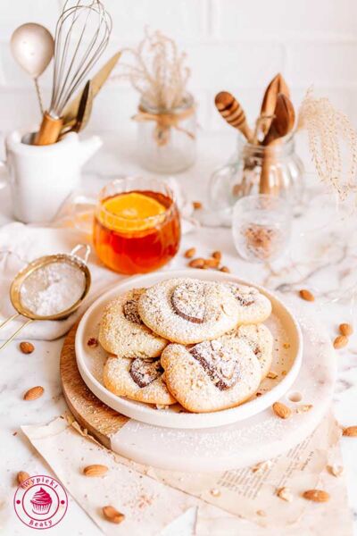 almond marzipan cookies