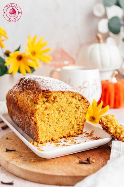 vegan banana pumpkin cake