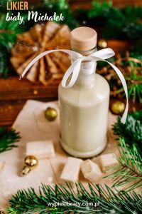 Homemade Cinnamon Liqueur white chocolate candy liquer