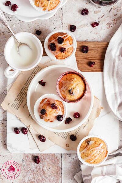 orange cranberry muffins