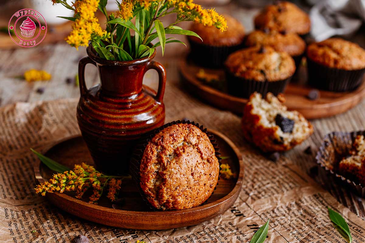 bananowe muffinki z czekoladą przepis krok po kroku