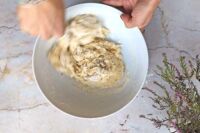 mieszanie ciasto na muffiny