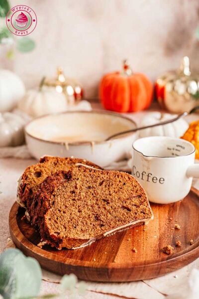 simple and moist coffee pumpkin cake
