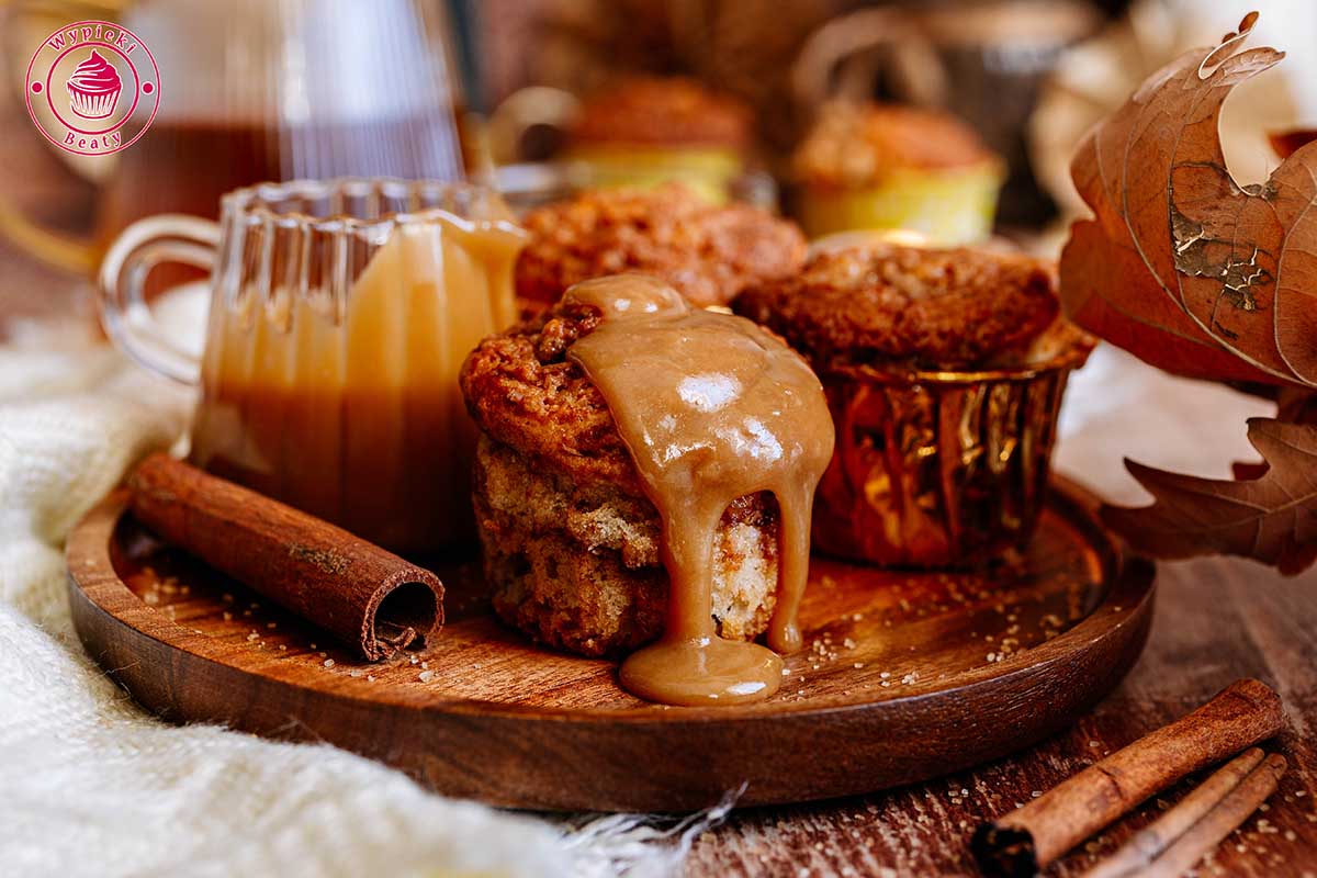 muffinki cynamonki prosty przepis