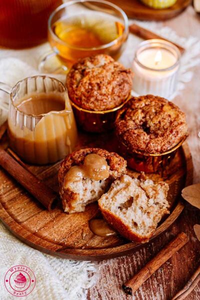 muffinki cynamonki prosty przepis krok p kroku