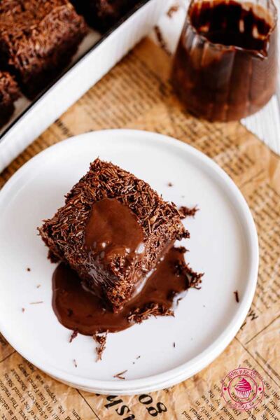 dubajskie brownie z kadayif i nutellą