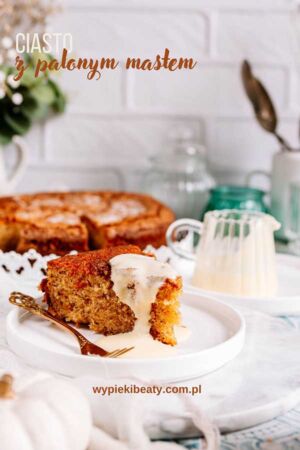 francuskie ciasto z masłem palonym