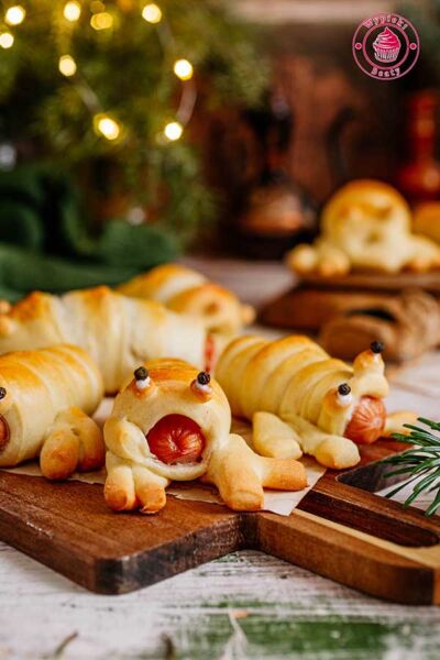 parówki w cieście drożdżowym przekąska na imprezy przepis na parówki w cieście drożdżowym