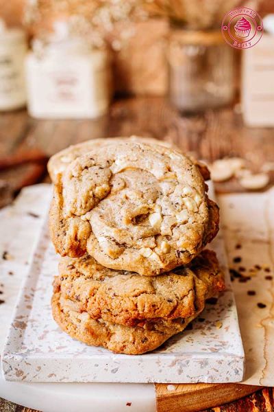 domowe ciastka cappuccino z kawą kawowe ciastka z czekoladą bez wałkowania i wycinania foremkami