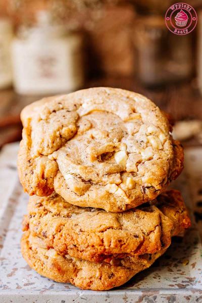 ciastka kawowe idealne do cappuccino kawowe ciastka z białą czekoladą prosty przepis