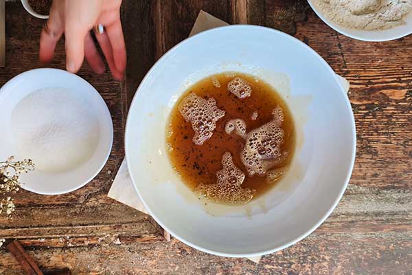 Szybkie ciastka cappuccino przygotowanie masła do ciasteczek cappuccino