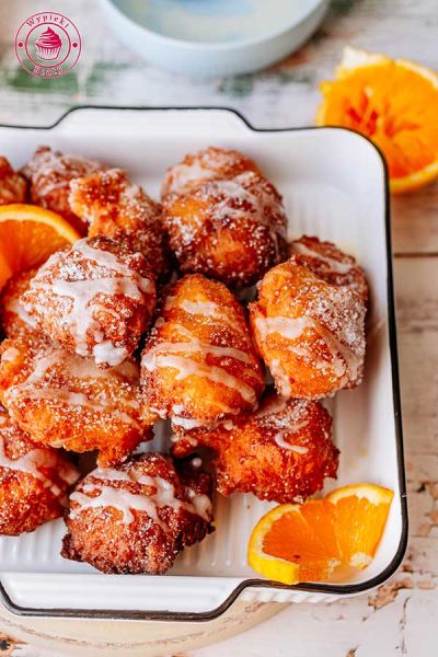 szybkie pączusie pomarańczą i serkiem na tłusty czwartek mini pączusie pomarańczowe z ricottą