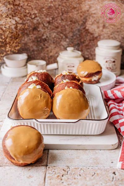domowe pączki z mascarpone i lukrem z kawą idealne na tłusty czwartek domowe pączki na tłusty czwartek dokładny przepis krok po kroku