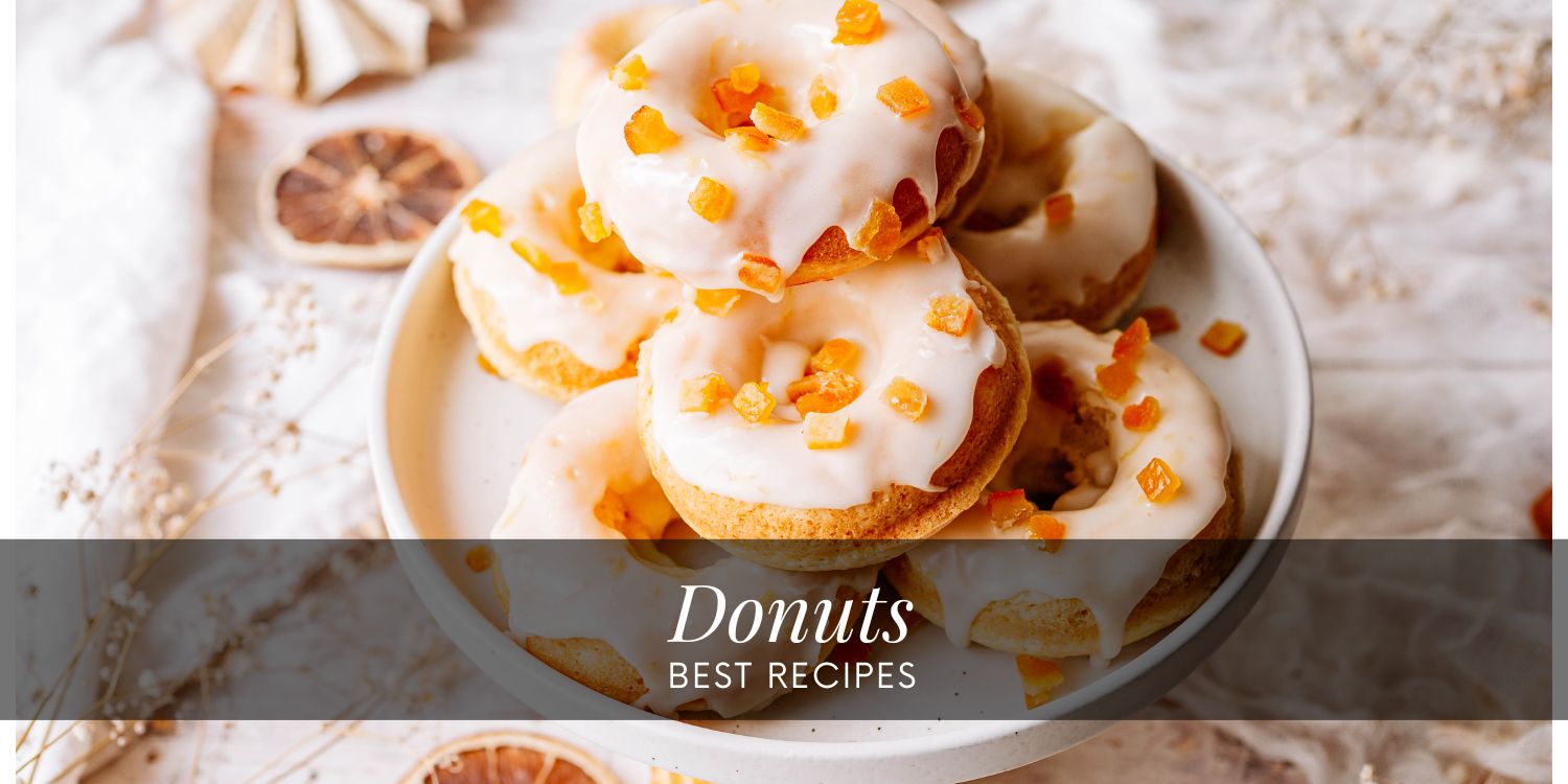 Baked Orange Doughnuts Donuts recipes