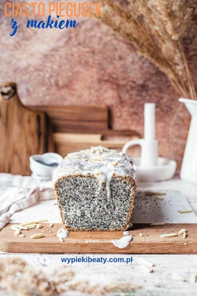 Egg White Poppy seed cake homemade poppy seed 'freckle' cake baked with poppy seeds simple recipe
