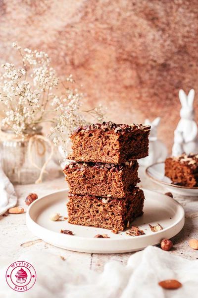 zdrowy deser bez cukru rafinowanego i jajek idealne dla dzieci prosty przepis na zdrowe ciasto bez cukru i jajek z daktylami i masłem orzechowym