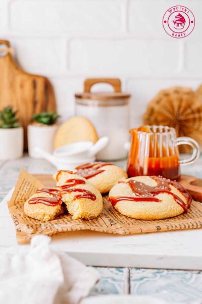 szybkie i łatwe ciastka karmelowe z solą prosty przepis krok po kroku ciastka ze słonym karmelem prosty przepis