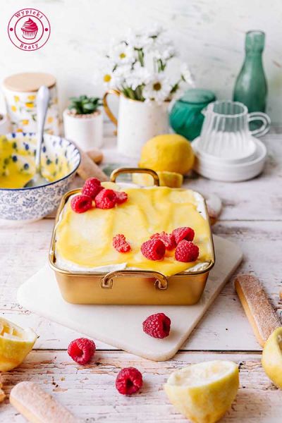 jak zrobić szybki letni deser o cytrynowym smaku za pomocą mascarpone i biszkoptów prosty włoski deser mascarpone - limoncello tiramisu