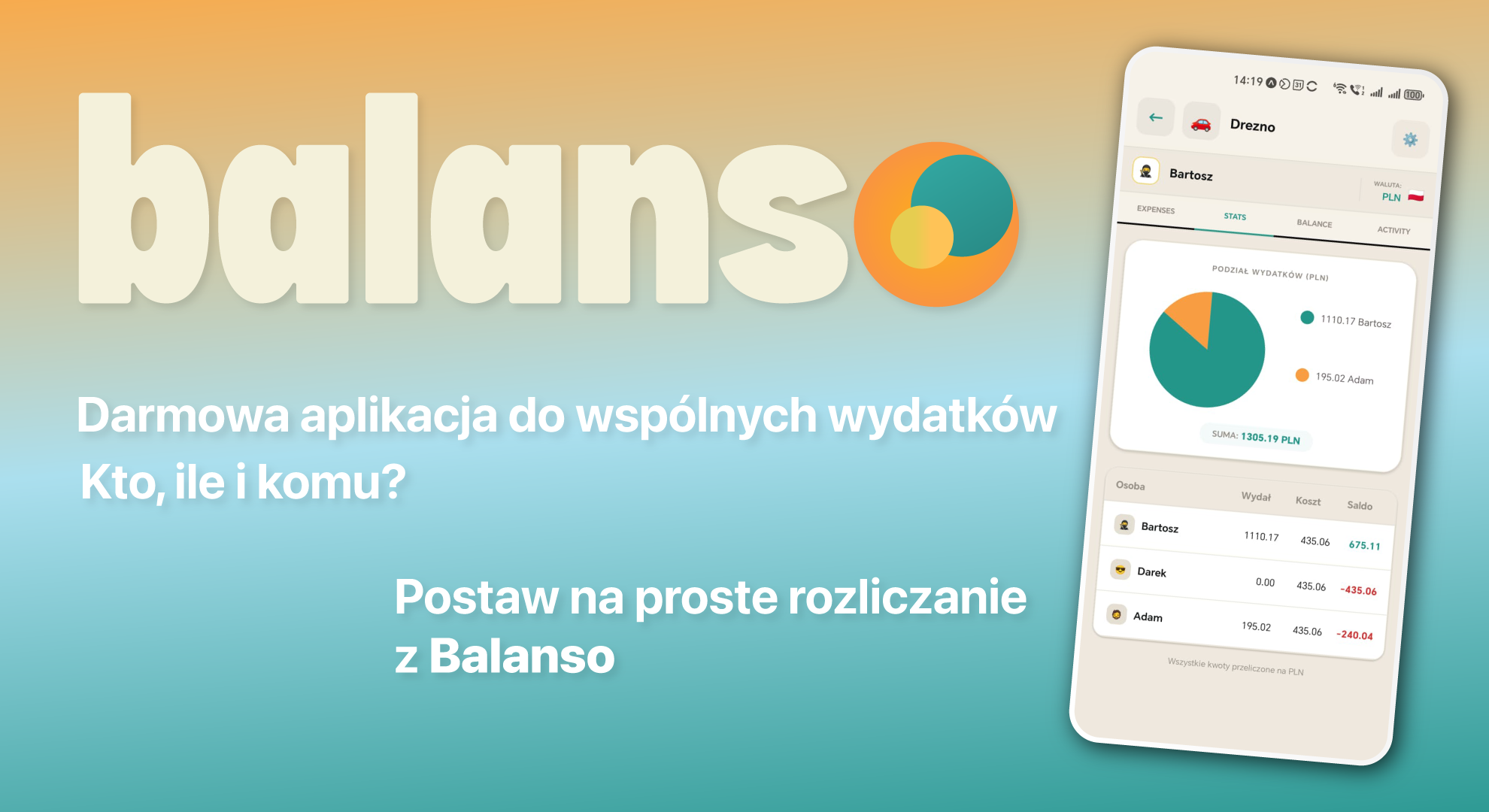 balanso free app for shared expenses simple and free app without login for settling expenses