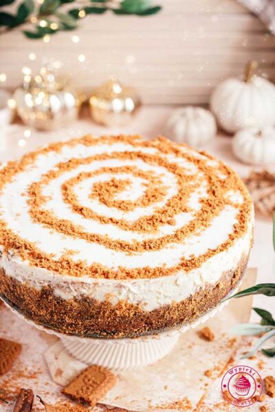 przepis na sernik jak bułeczki cynamonki z masą cynamonową